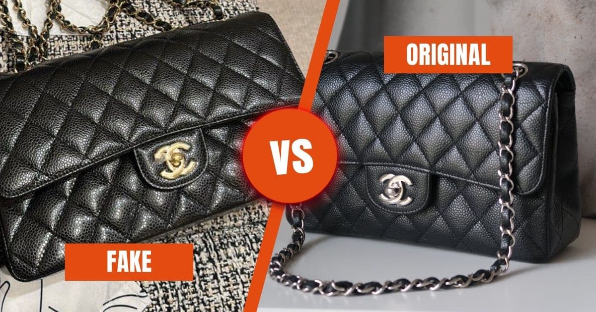 chanel Quilting real vs fake